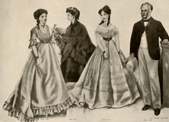 Kleding uit 1860-1870, 1907, 1937