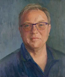 Piers Russell-Cobb 2019 (olieverf op doek),