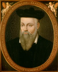 Portret van Michel de Nostradamus, bekend als Nostradamus, astroloog