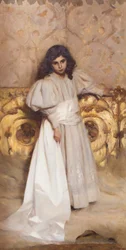Portret van de dochter Irene