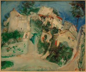 Landschap bij Cagnes