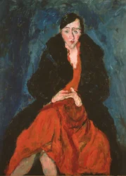 Portret van Madeleine Castaing