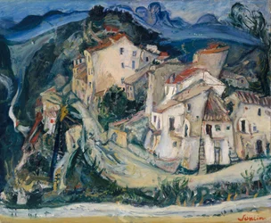 Uitzicht op Cagnes