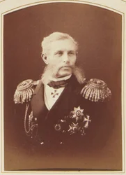 Portret van admiraal Grigory Ivanovich Butakov