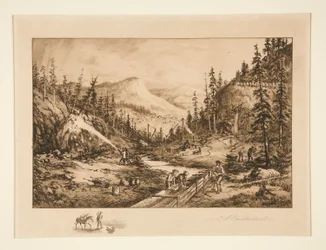 Goudzoekers in Californië