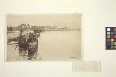 Passagiersboten op de Seine