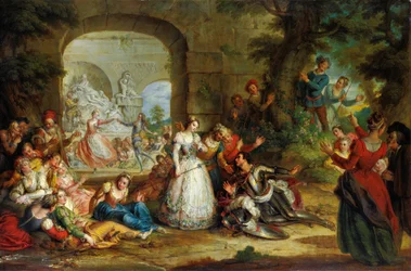Roland en het huwelijk van Angelique