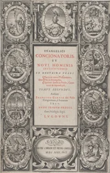 Frontispice voor Evangelicus Concionatoris, et Novi Hominis Institutionis, 1622