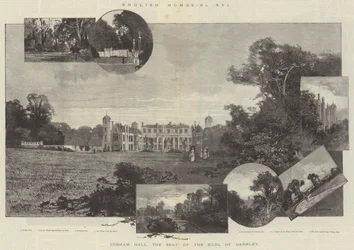 Cobham Hall, de zetel van de graaf van Darnley