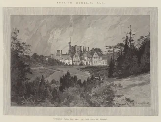 Cowdray Park, de zetel van de Graaf van Egmont