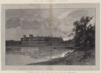 Engelse Huizen, Welbeck Abbey, de zetel van de Hertog van Portland