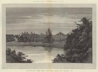 Knowsley, de zetel van de graaf van Derby, KG