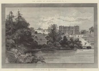 Powerscourt House, de zetel van burggraaf Powerscourt