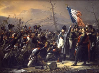 Napoleon terugkerend van Elba