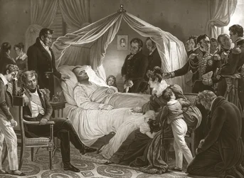 Napoleon op zijn sterfbed, 5 mei 1821