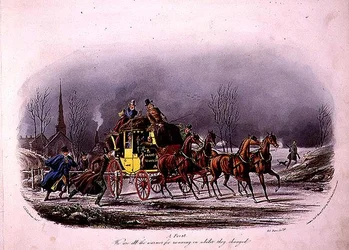 "Een vorst", gegraveerd door R.G. Reeve, uitgegeven door Thomas McLean