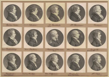 Saint-Mémin Collectie van Portretten, Groep 39