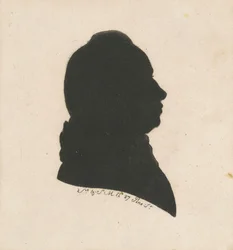 Onbekende Mannelijke Silhouet