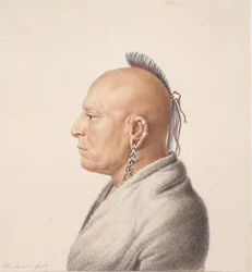 Osage Krijger, 1805-7