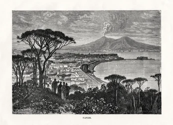 Napels, Italië, 1879