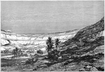 De Kasr-el-jebel Cirque, Syrië, c1890