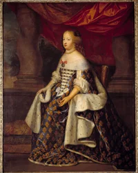 Portret van Marie Thérèse van Oostenrijk, koningin van Frankrijk