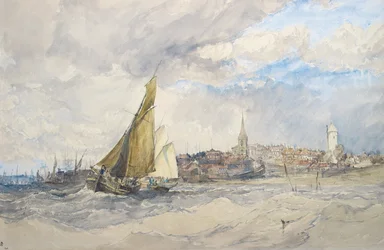 Harwich, vanaf de Zee