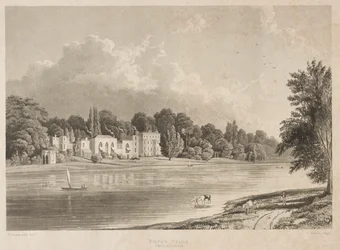 Paus Villa, Twickenham, 1828