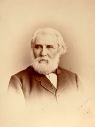 Ivan Toergenjev, Russische auteur, late 19e eeuw