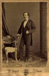 Marius Petipa, Russische balletdanser en choreograaf, ca. 1855