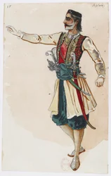 Holmès - De Zwarte Berg - kostuumontwerpen van Charles Bianchini - 15. Azlar