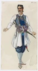 Holmès - De Zwarte Berg - kostuumontwerpen van Charles Bianchini - 18. Mirko
