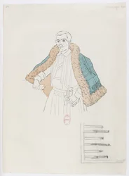 Holmès - De Zwarte Berg - kostuumontwerpen van Charles Bianchini - 27 (Kostuum)