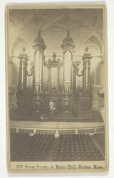 337 Groot orgel, in Music Hall, Boston, Massachusetts