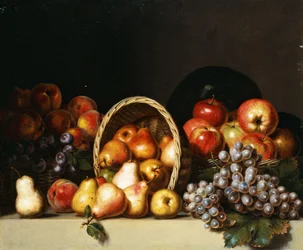 Appels, peren, pruimen en druiven