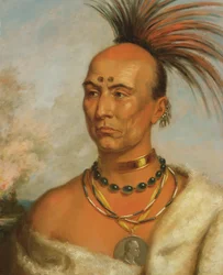 Makataimeshekiakiak (Black Hawk) ca. 1853
