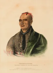 THAYENDANEGEA. DE GROTE KAPITEIN VAN DE ZES VOLKEN, uit de Geschiedenis van de Indianenstammen van Noord-Amerika