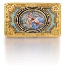 Zingende-vogel doos, c.1840