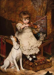 De kleine violist, 1887