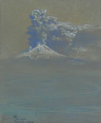 Een Regen van As op Ottaviano, 1906