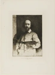 Portret van Daubigny