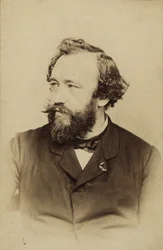 Portret van Adolphe Sax 1814-1894, ca. 1860