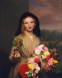 Het bloemenmeisje, 1846