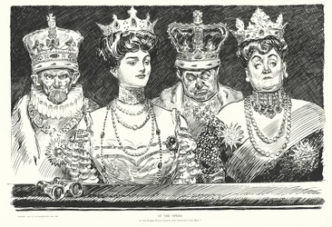 In de Opera, Als de Vrouwen Kronen Dragen, waarom Zouden de Mannen dat Niet Doen?