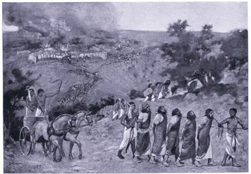 Egyptisch kamp op de Olijfberg, ca. 1920