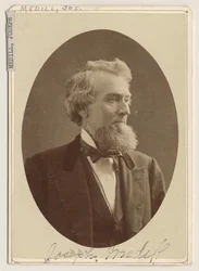 Portret van Joseph Medill, ca. 1876
