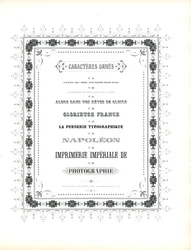 Sierletters met decoratief kader (print)