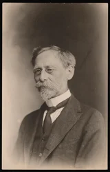 Portret van Leonhard Stejneger, 1851-1943, omstreeks de jaren 1910