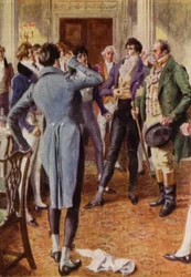 Illustratie voor The Amateur Gentleman door Jeffery Farnol