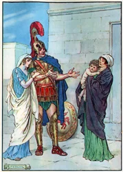 Hector en Andromache, uit 